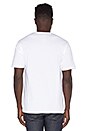 view 3 of 4 Cursive WT Tee in White
