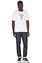 view 4 of 4 Cursive WT Tee in White