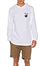 view 1 of 4 T-SHIRT 8 BALL STAMP in White