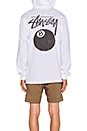 view 3 of 4 T-SHIRT 8 BALL STAMP in White
