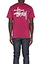 view 3 of 4 Basic Stussy Tee in Grape