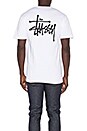 view 3 of 4 Basic Stussy Tee in White