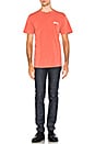 view 4 of 4 Basic Stussy Tee in Burnt Orange