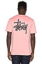 view 3 of 5 T-SHIRT BASIC STUSSY in Rose