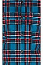 view 5 of 5 Double Brush Flannel Button Down in Blue