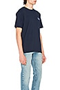 view 2 of 4 T-SHIRT BASIC STUSSY in Navy