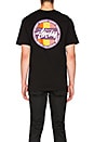 view 4 of 5 T-SHIRT REGGAE SURF DOT in Black