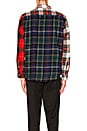view 3 of 5 Mixed Tartan Button Down in Multi