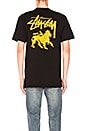 view 4 of 5 T-SHIRT STOCK LION in Black