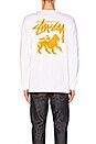 view 4 of 5 Stock Lion Tee in White
