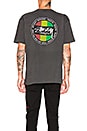 view 4 of 5 CAMISETA RASTA SK8 in Black