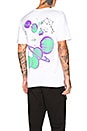 view 1 of 5 Space Tee in White