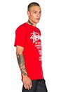 view 2 of 3 World Tour Tee in Red