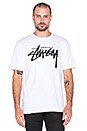 view 1 of 3 Stock Tee in White