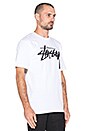 view 2 of 3 Stock Tee in White