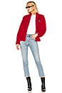 view 5 of 5 Cruzer Sherpa Jacket in Red