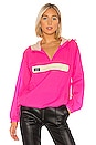 view 1 of 5 Aydin Nylon Crinkle Anorak Jacket in Pink