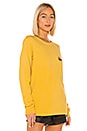 view 3 of 5 Basic Logo Long Sleeve in Mustard