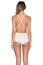 view 3 of 4 Emelie Bodysuit in White