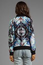 view 4 of 6 Space Jam Bomber in Galaxy Print