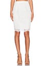 view 1 of 4 Elliot Pencil Skirt in White