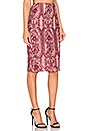 view 2 of 5 VIVID 펜슬 스커트 in Rouge