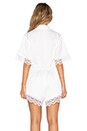 view 3 of 4 Charline Romper in White