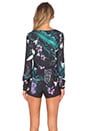 view 3 of 5 Oasis Romper in Oasis Print