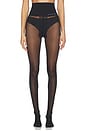 view 2 of 3 Selina Seam Tights in Black