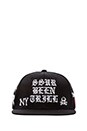view 1 of 4 Been Trill All over Snapback in Black & White