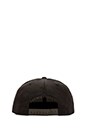view 3 of 3 Warriors Arched Snapback in Black