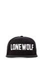 view 1 of 4 Lonewolf Snapback in Black