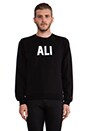 view 1 of 5 Ali Crew Sweatshirt in Black