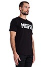 view 2 of 5 Misfit Tee in Black/White in Black & White