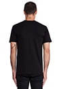 view 3 of 5 Misfit Tee in Black/White in Black & White
