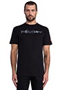 view 1 of 5 YSL Tee in Black/Black in Black & Black