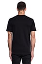 view 3 of 5 YSL Tee in Black/Black in Black & Black
