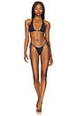 view 4 of 4 Farrah Bikini Bottom in Nero