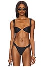 view 1 of 4 Soriya Bikini Top in Nero