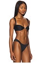 view 2 of 4 Soriya Bikini Top in Nero