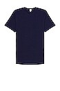 view 1 of 3 Cotton Stretch Tee in Admiral Blue