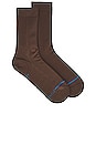 view 1 of 4 Icon Sock in Brown