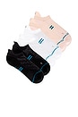 view 1 of 4 Athletic Tab 3 Pack Socks in Pink