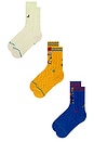 view 3 of 7 Rocket Power Socks Box Set in Indigo