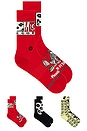 view 1 of 6 Misfits Socks Box Set in Black