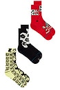 view 2 of 6 Misfits Socks Box Set in Black