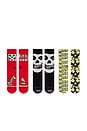 view 4 of 6 Misfits Socks Box Set in Black