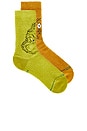 view 1 of 4 CALCETINES GRINCH in Green