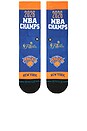 view 4 of 4 CHAUSSETTES KNICKS 26 CHAMPS in Blue