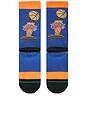 view 5 of 4 CHAUSSETTES KNICKS 26 CHAMPS in Blue